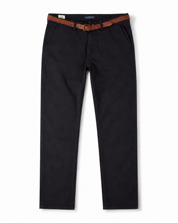 Scotch & Soda Stuart Regular Slim Pants - Black
