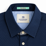 Scotch & Soda Vacanza Dots R Shirt - Blue