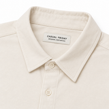 Casual Friday CFFollke LS Jersey Shirt - White Flannel