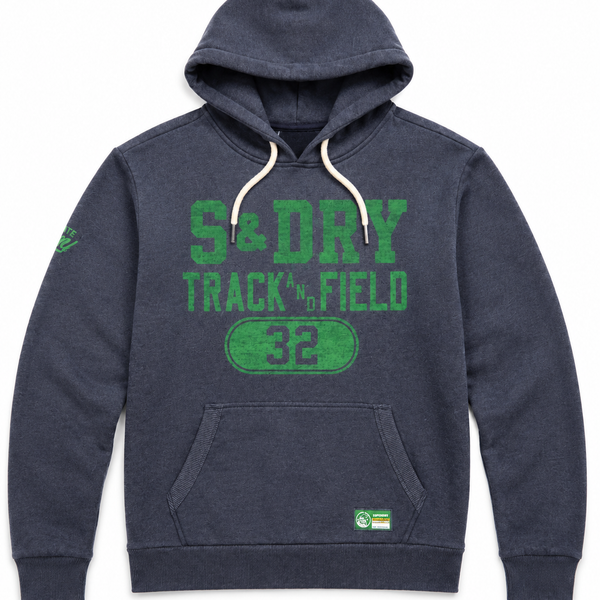 Superdry T&F Hood - Princedom Blue