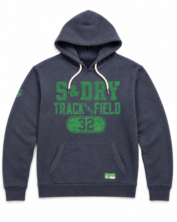 Superdry T&F Hood - Princedom Blue