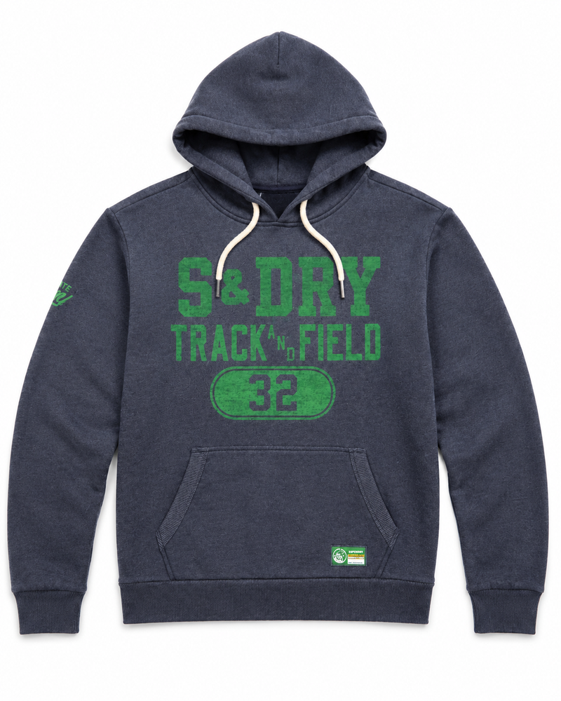 Superdry T&F Hood - Princedom Blue