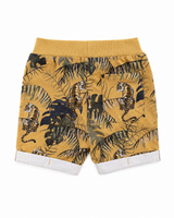 Name It Tiger Print Shorts - Jungle