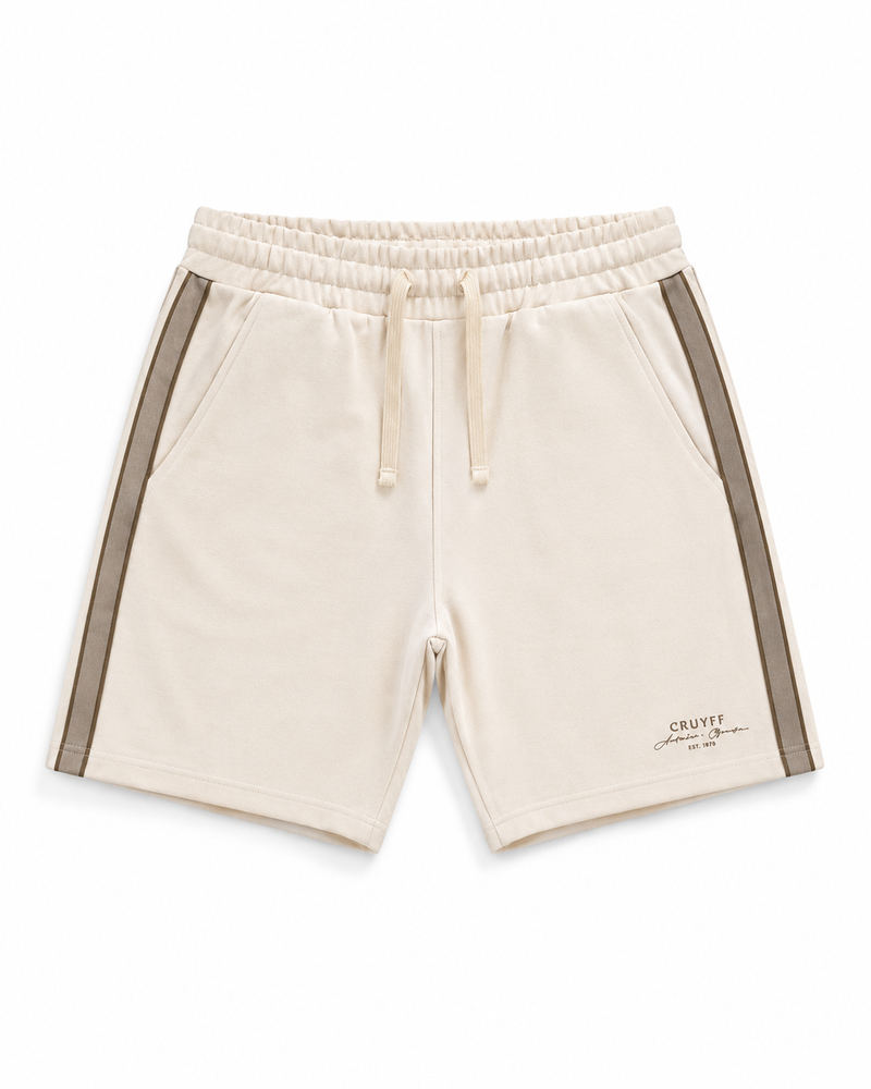 Cruyff Cream Gold Shorts - Cream Gold