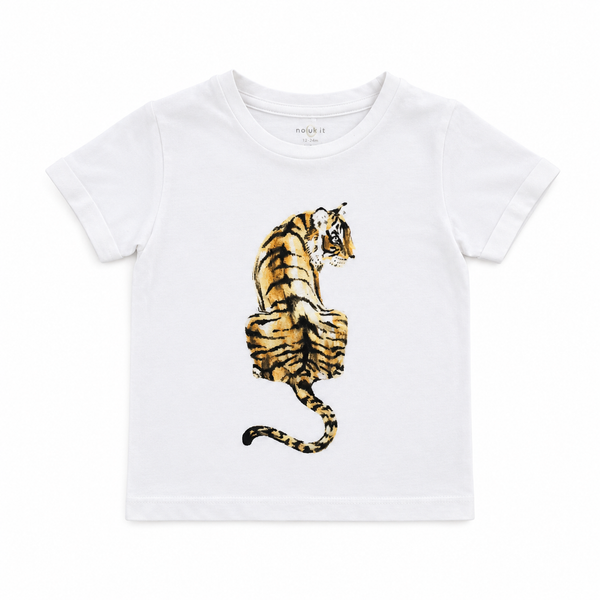 Name It Only Tiger Top - White