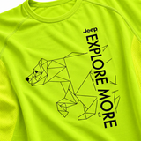 Jeep T-shirt - Limoengroen
